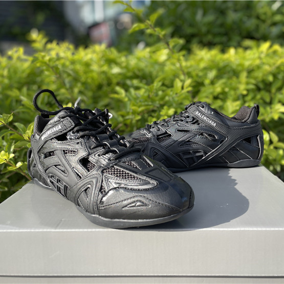 Balenciaga Black Drive Sneakers - FashionPlug