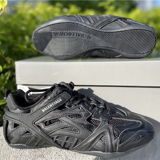 Balenciaga Black Drive Sneakers - FashionPlug
