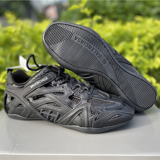 Balenciaga Black Drive Sneakers - FashionPlug