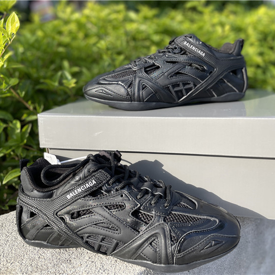 Balenciaga Black Drive Sneakers - FashionPlug