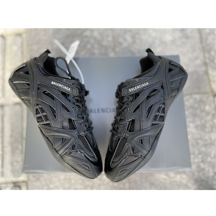 Balenciaga Black Drive Sneakers - FashionPlug