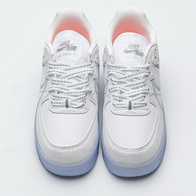 Nike Air Force 1 React White Ice CQ8879-100  - FashionPlug