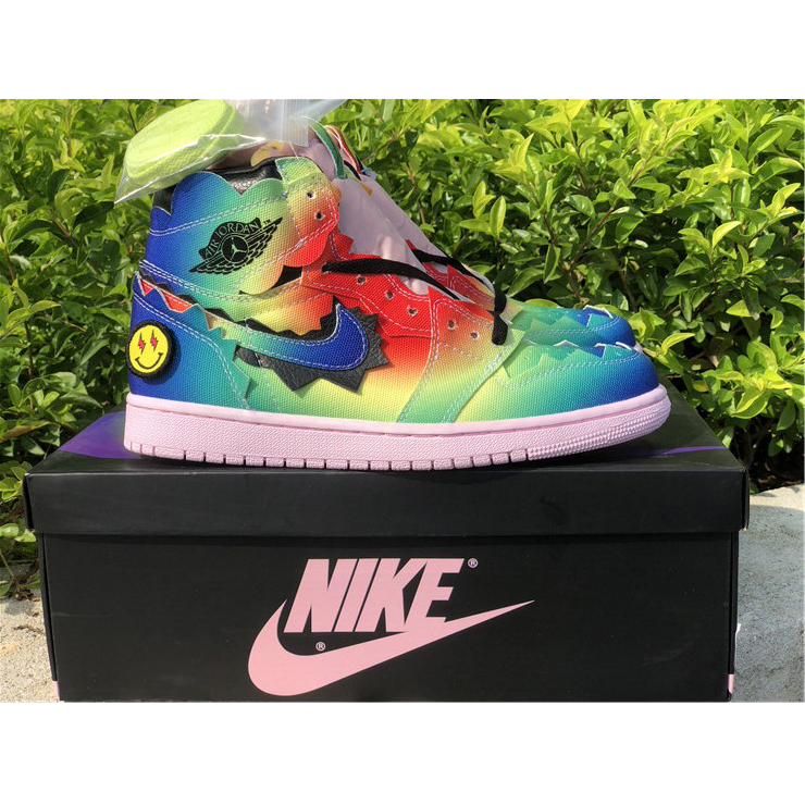 Jordan J Balvin Air 1 High OG Sneaker - FashionPlug