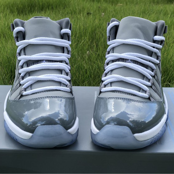 Jordan Air 11 Retro “Cool Grey” Sneakers  378037-001 - FashionPlug