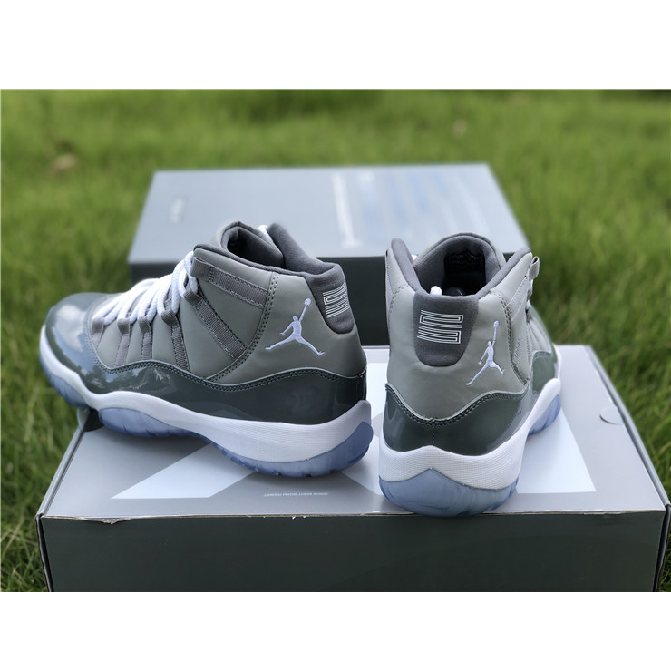 Jordan Air 11 Retro “Cool Grey” Sneakers  378037-001 - FashionPlug