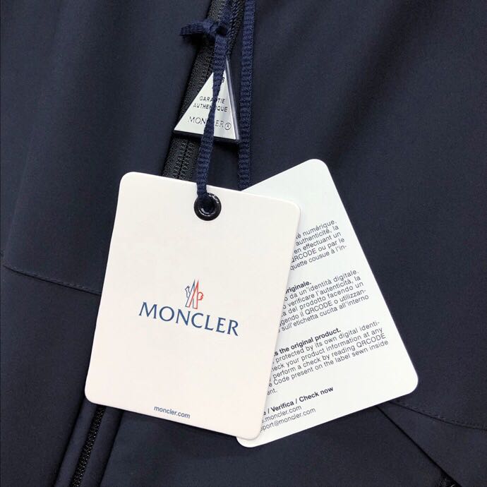 Moncler Hooded Lightweight Down Jacket - FashionPlug