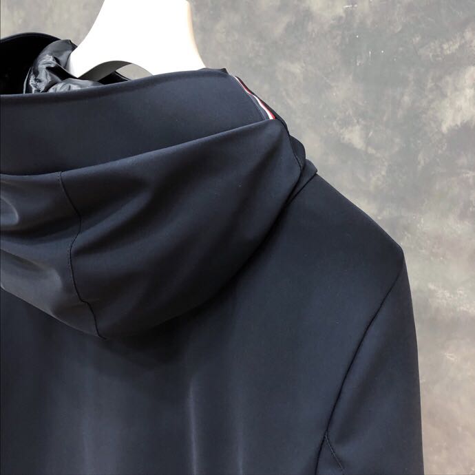 Moncler Hooded Lightweight Down Jacket - FashionPlug