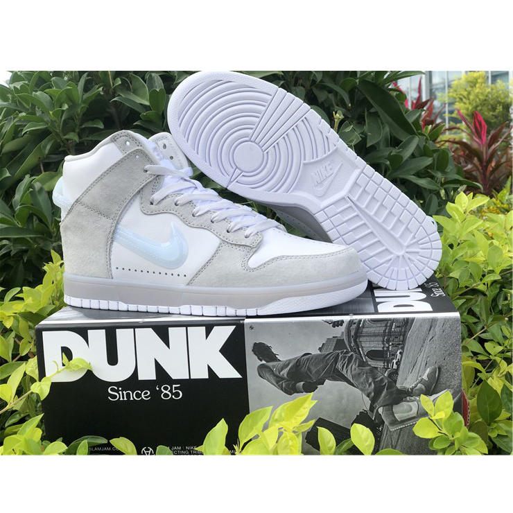 Nike Slam Jam Dunk High 'Clear White' DA1639-100 - FashionPlug