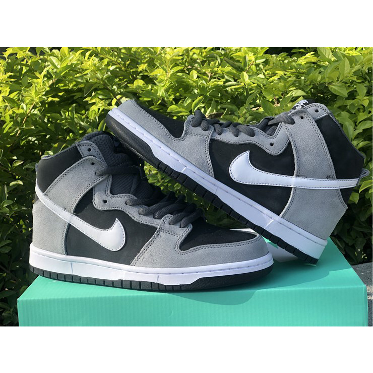 Nike SB Dunk High Pro Dark Grey Black White 854851-010 - FashionPlug