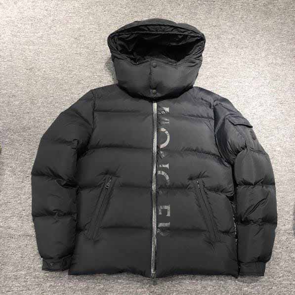 Moncler Maures Logo-print Quilted Down Jacket - FashionPlug