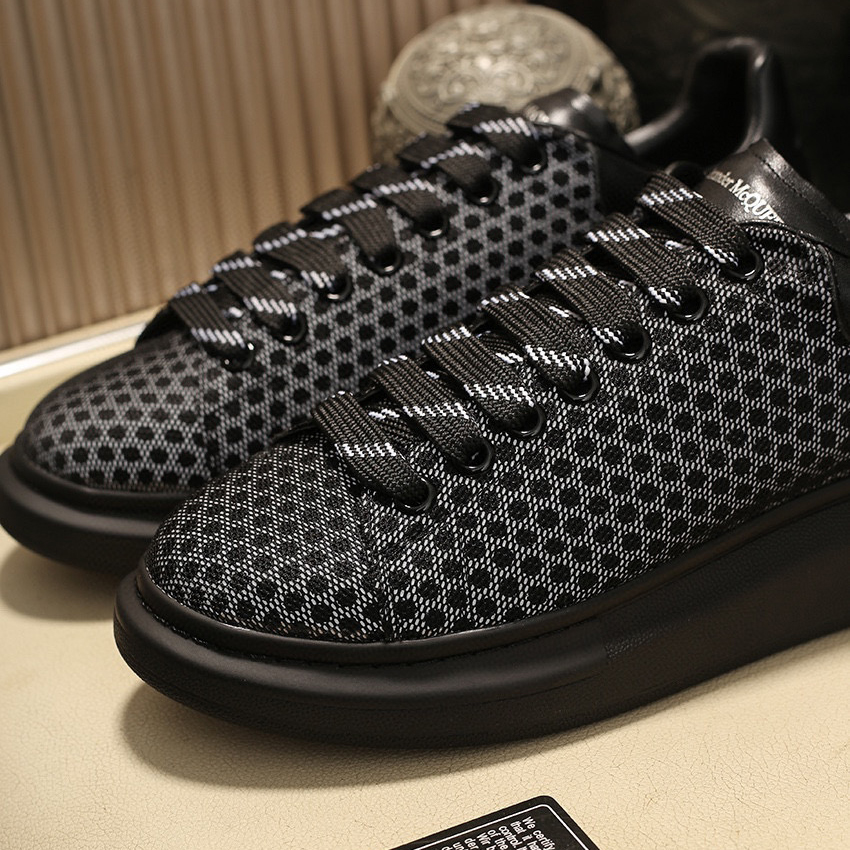 Alexander Mqueen Low Top Sneakers Black - FashionPlug