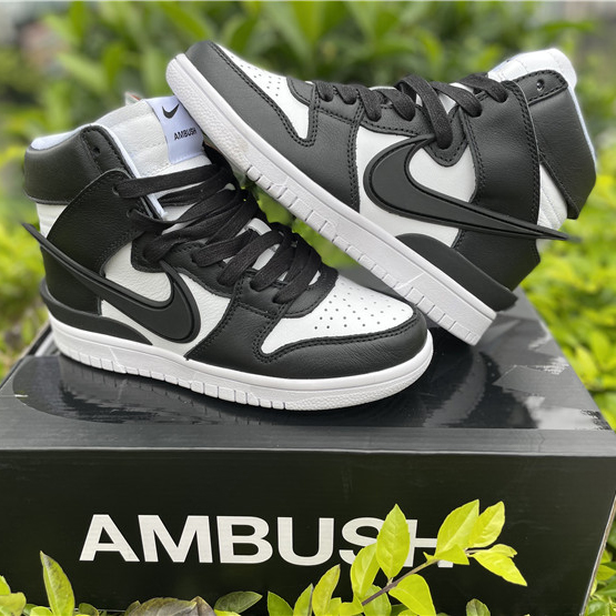 Nike Dunk High Ambush Black White CU7544-001 - FashionPlug