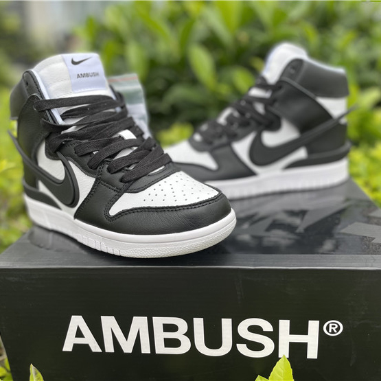 Nike Dunk High Ambush Black White CU7544-001 - FashionPlug