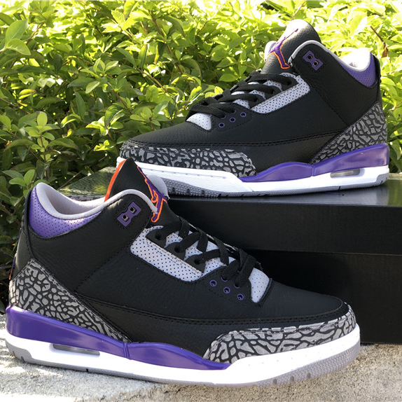 Jordan Air 3 “Court Purple” CT8532-050 - FashionPlug