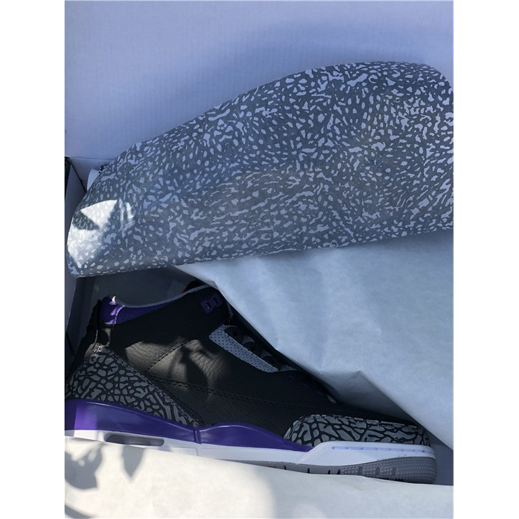 Jordan Air 3 “Court Purple” CT8532-050 - FashionPlug