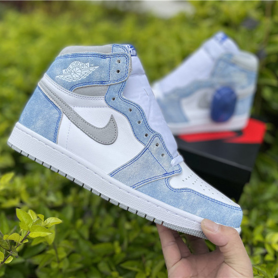Jordan Air 1 High OG “Hyper Royal” 555088-402 - FashionPlug