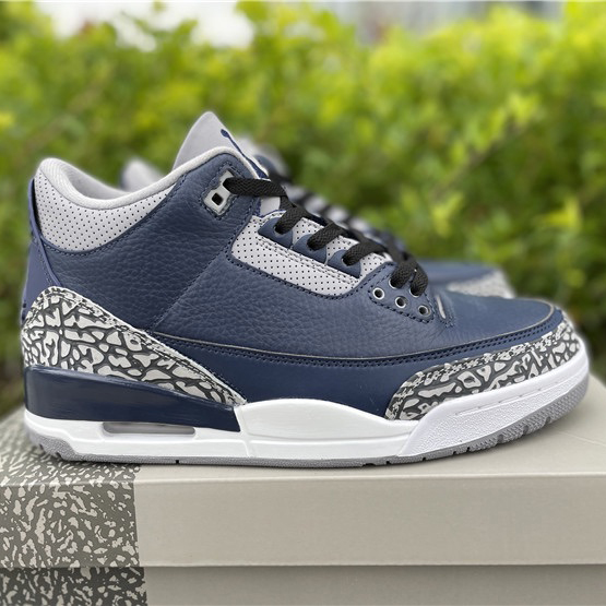 Jordan Air 3 Midnight Navy - FashionPlug