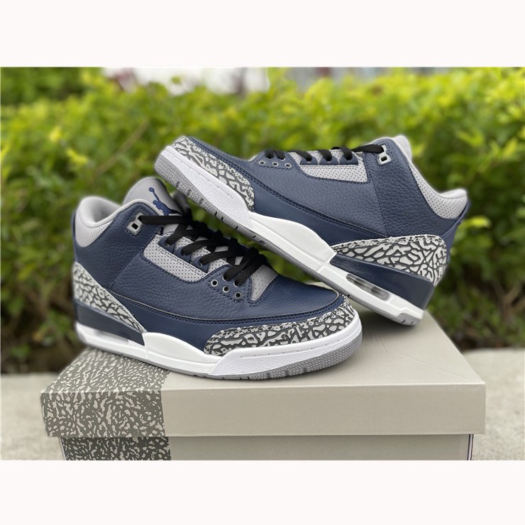 Jordan Air 3 Midnight Navy - FashionPlug