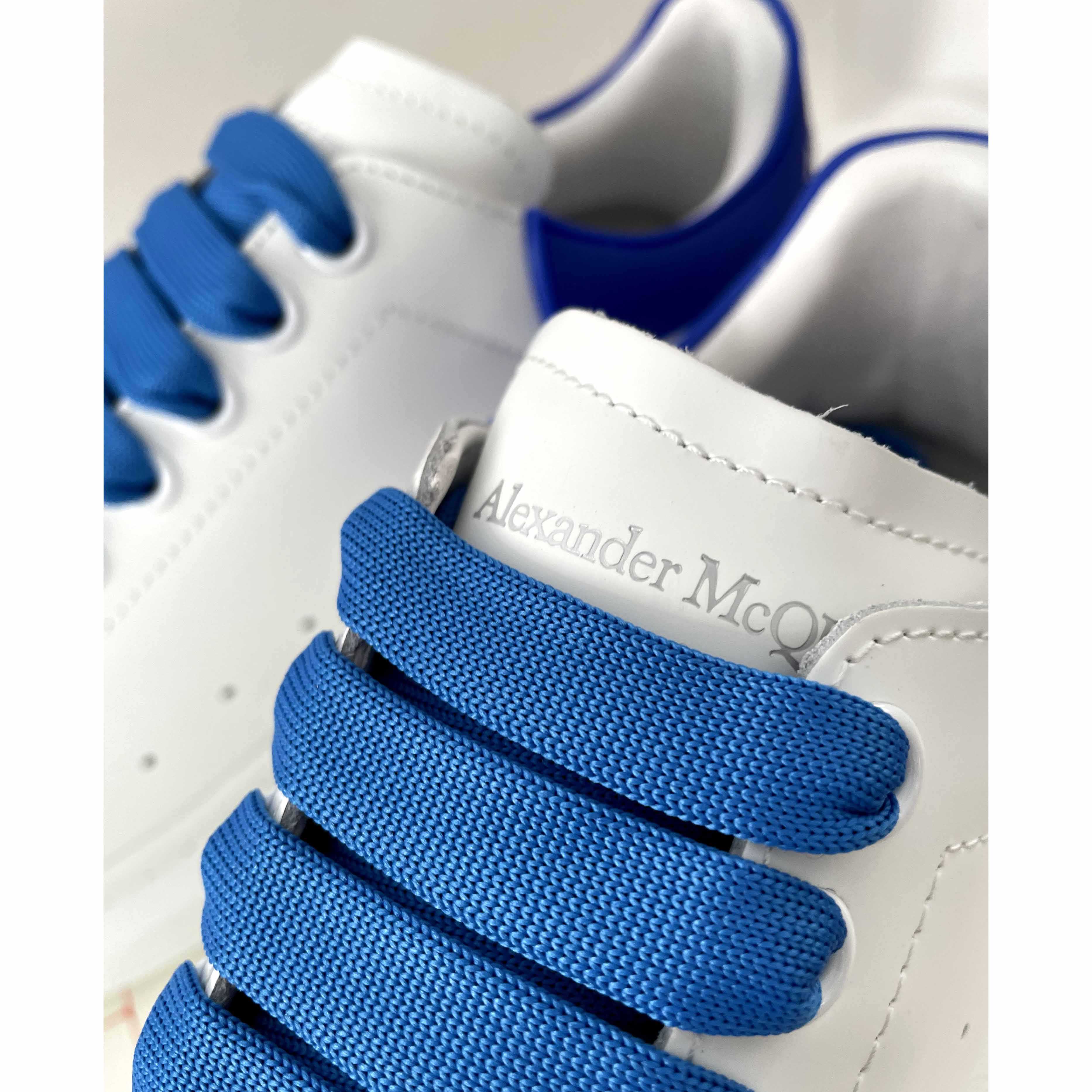 Alexander Mqueen Low-Top Air Platform Leather Sneakers    - FashionPlug