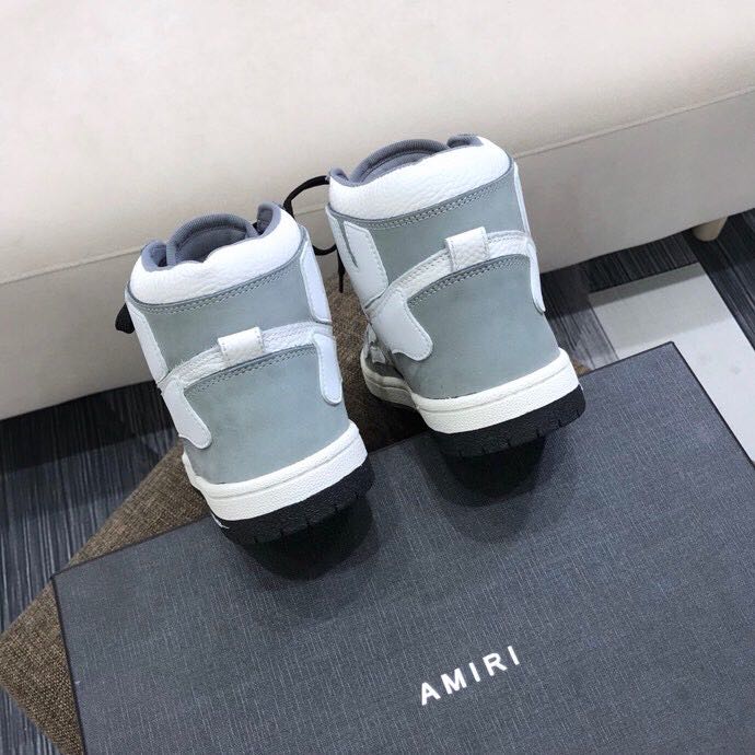 Amiri Skeleton High Top Sneaker - FashionPlug