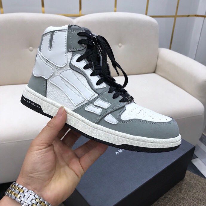 Amiri Skeleton High Top Sneaker - FashionPlug