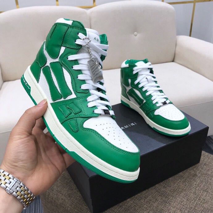 Amiri Skeleton High Top Sneaker - FashionPlug