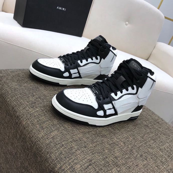 Amiri Skeleton High Top Sneaker - FashionPlug
