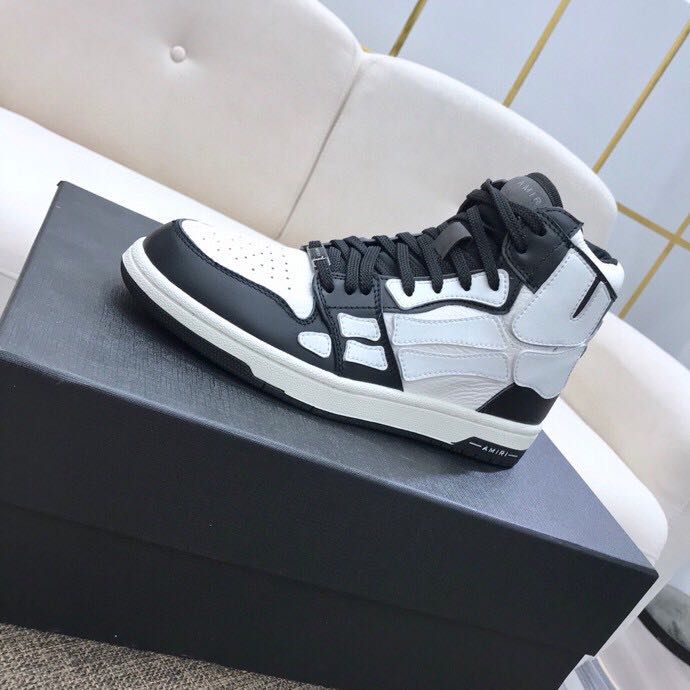 Amiri Skeleton High Top Sneaker - FashionPlug