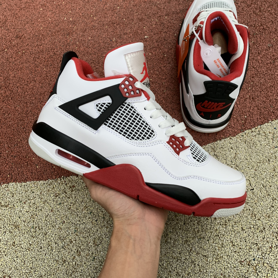 Jordan Air 4 Retro Fire Red (2020) - FashionPlug