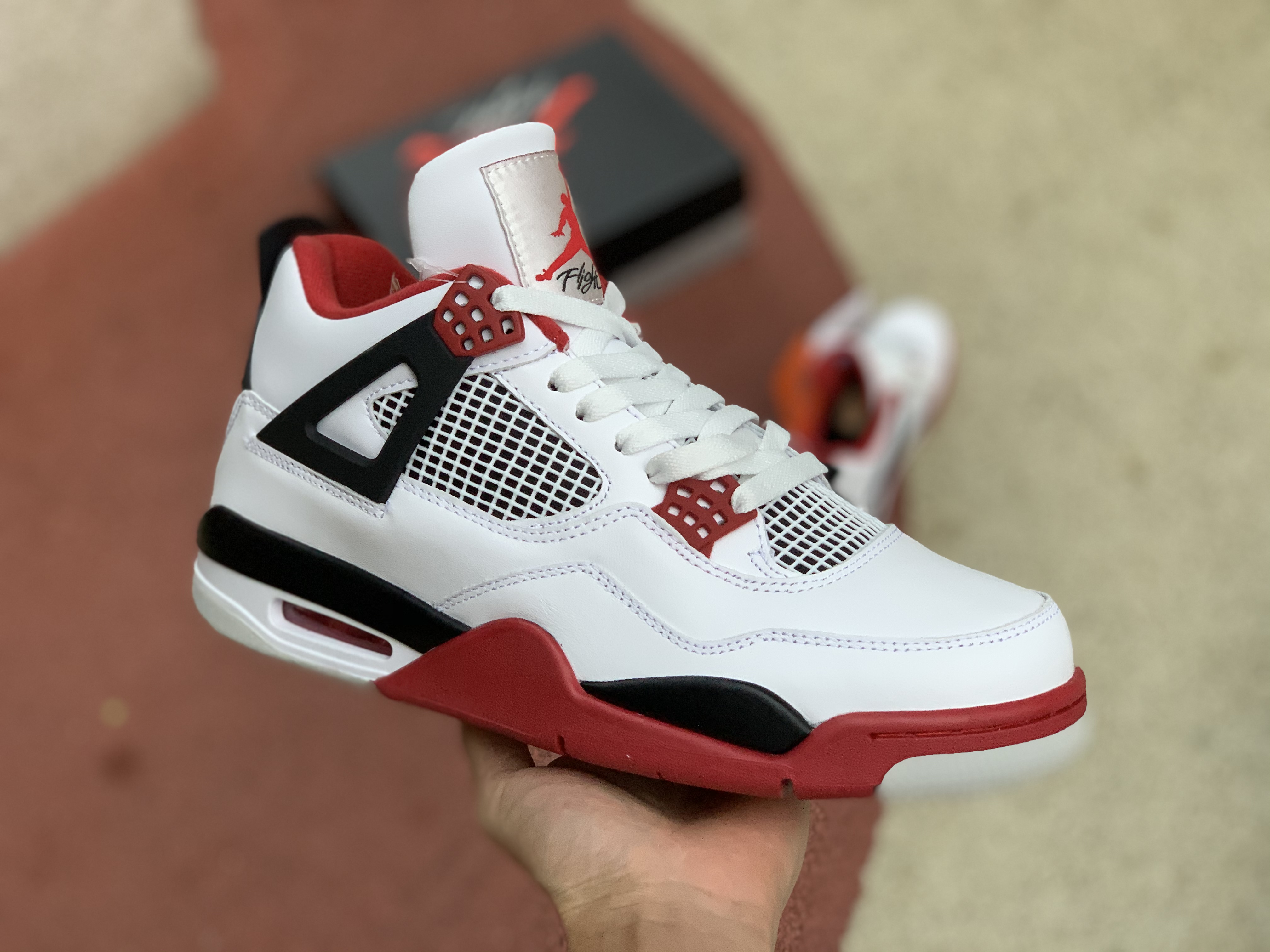 Jordan Air 4 Retro Fire Red (2020) - FashionPlug