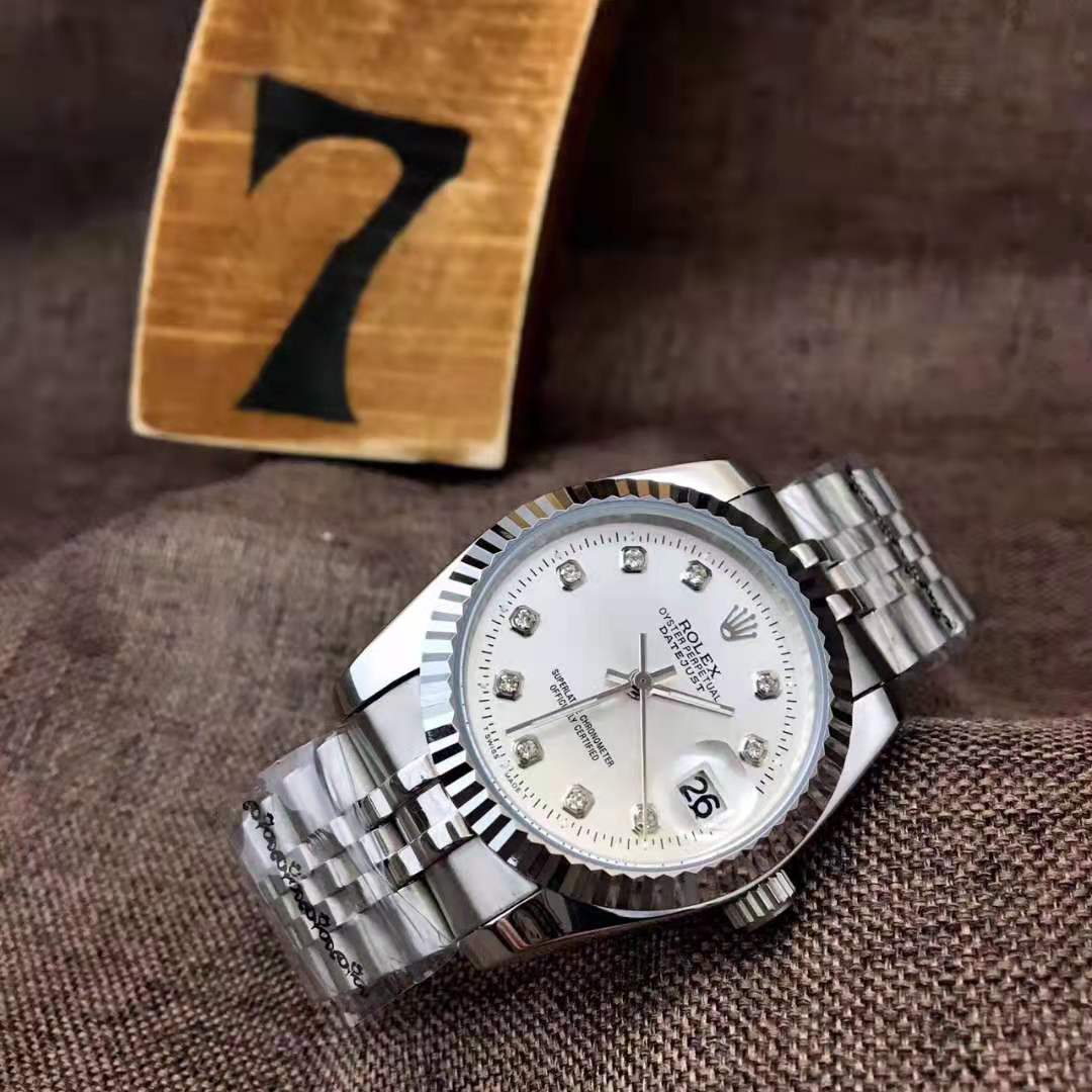 Rolex High Quality Watch in Silver - FashionPlug