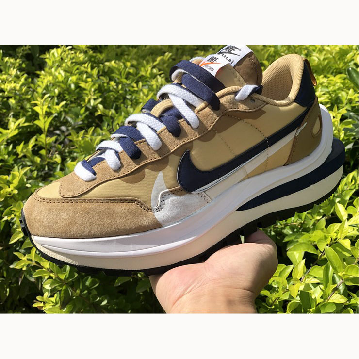 Sacai X Nike VaporWaffle 'Tan' DD1875-200 Sesame Blue Void - FashionPlug