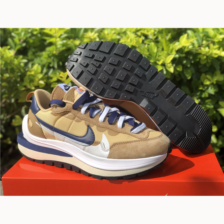 Sacai X Nike VaporWaffle 'Tan' DD1875-200 Sesame Blue Void - FashionPlug