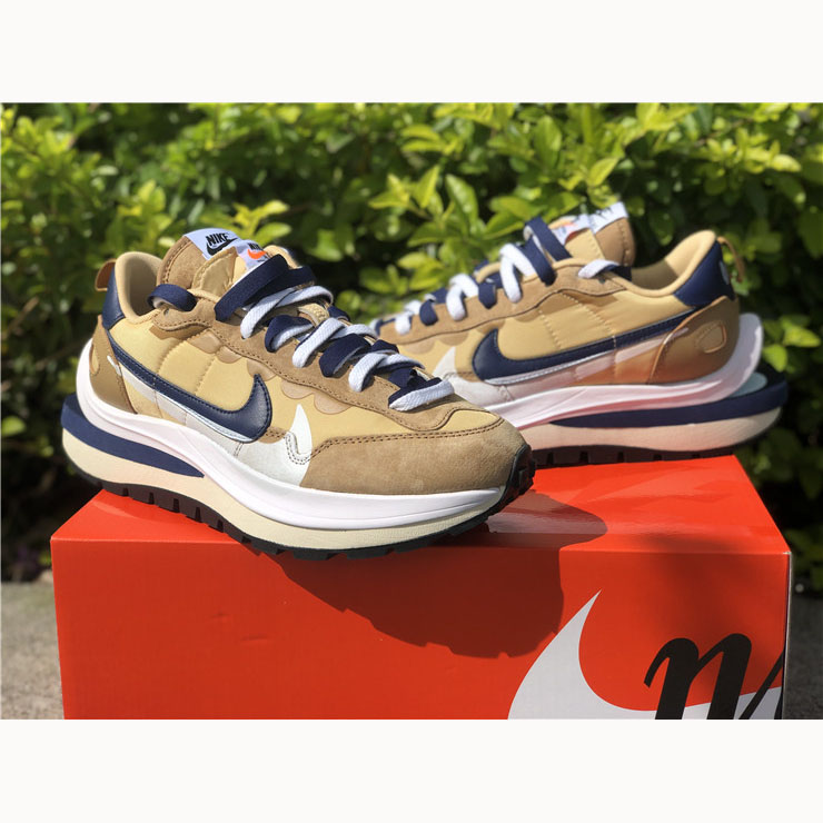 Sacai X Nike VaporWaffle 'Tan' DD1875-200 Sesame Blue Void - FashionPlug