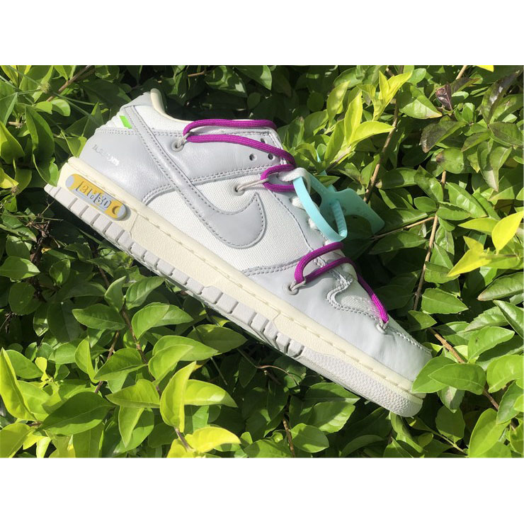 Nike Dunk Low Off-White Lot 21 Sneaker     DM1602-100 - FashionPlug
