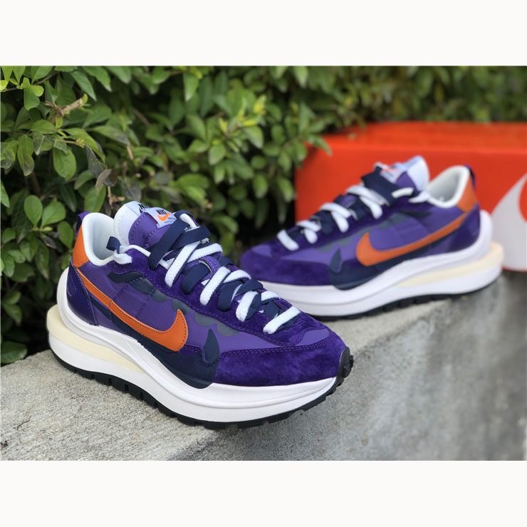 Sacai X Nike VaporWaffle 'Dark Iris' DD1875-500 - FashionPlug