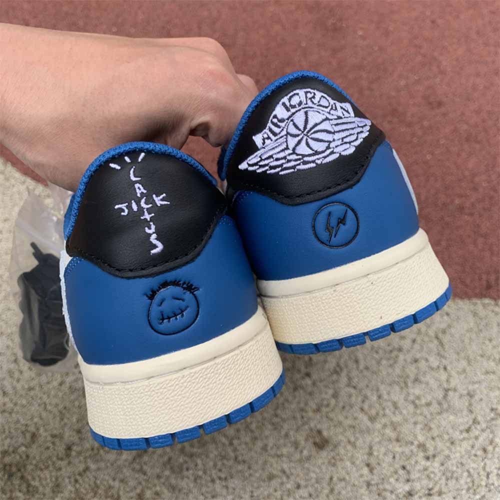 Jordan Travis Scott X Fragment X AJ1 Low OG - FashionPlug