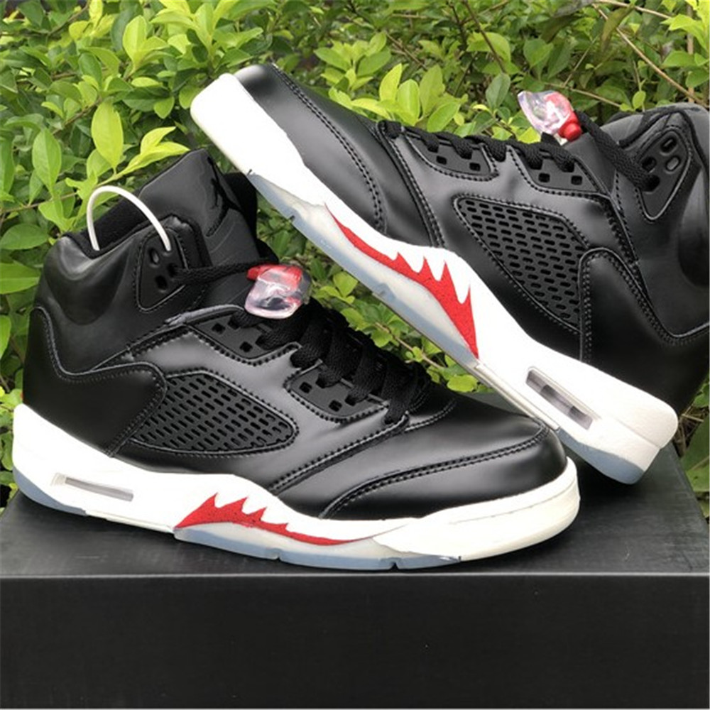 Jordan AJ 5 SP “Black Muslin” Sneaker CT8480-001 In Black - FashionPlug