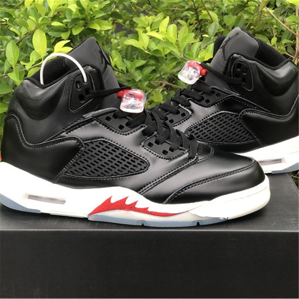 Jordan AJ 5 SP “Black Muslin” Sneaker CT8480-001 In Black - FashionPlug