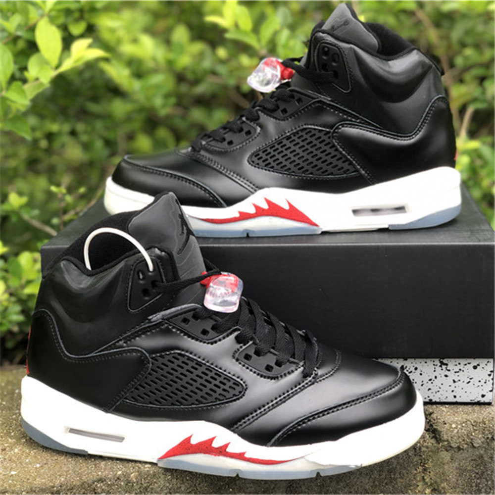 Jordan AJ 5 SP “Black Muslin” Sneaker CT8480-001 In Black - FashionPlug