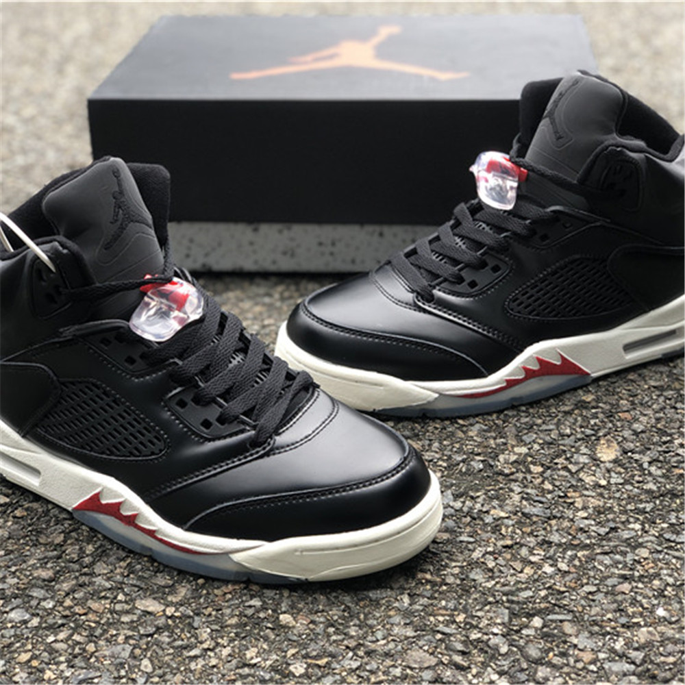 Jordan AJ 5 SP “Black Muslin” Sneaker CT8480-001 In Black - FashionPlug
