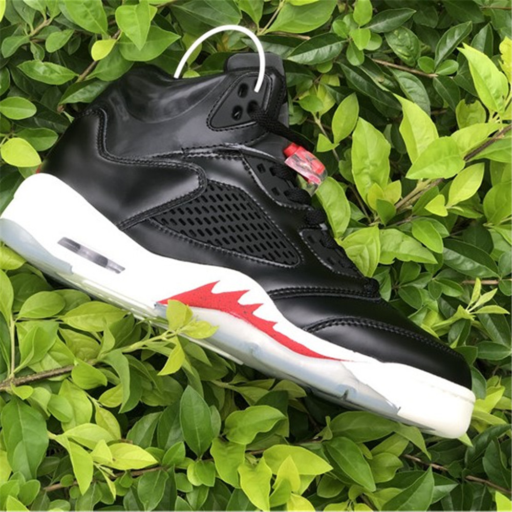 Jordan AJ 5 SP “Black Muslin” Sneaker CT8480-001 In Black - FashionPlug