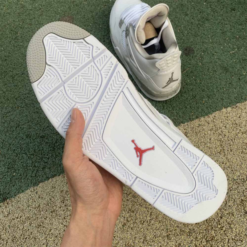Jordan AJ 4 Retro 'White Oreo' 2021 - FashionPlug
