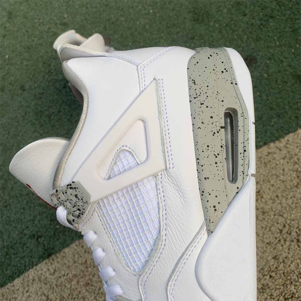 Jordan AJ 4 Retro 'White Oreo' 2021 - FashionPlug