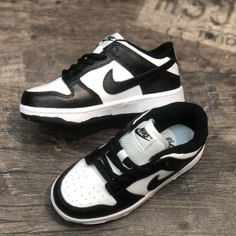 Nike Dunk Low White Black  - FashionPlug