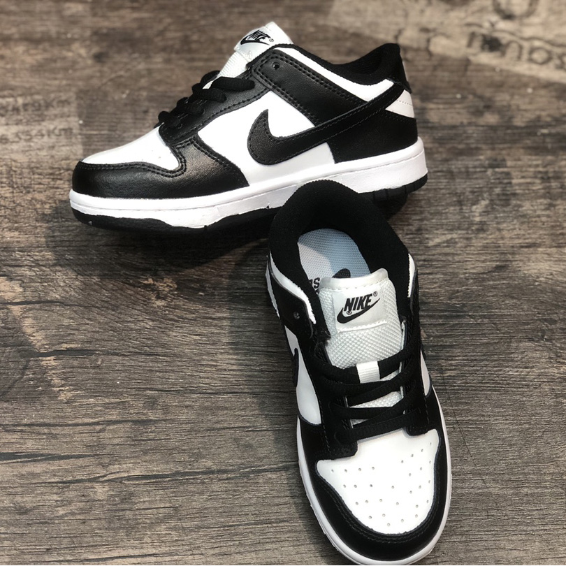 Nike Dunk Low White Black  - FashionPlug