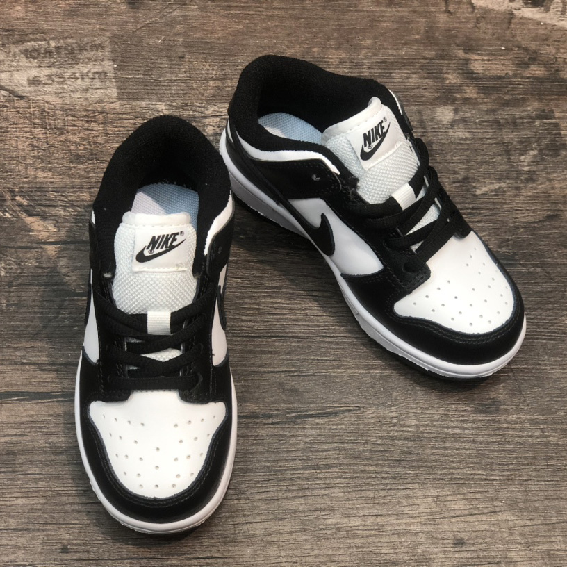 Nike Dunk Low White Black  - FashionPlug