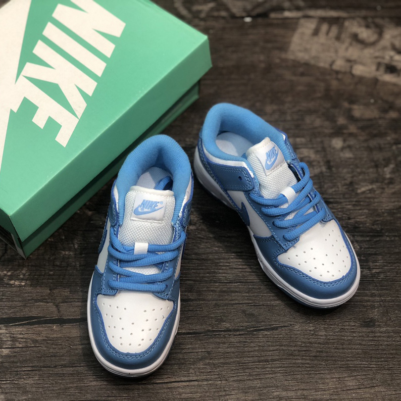 Nike Dunk Low White Blue - FashionPlug