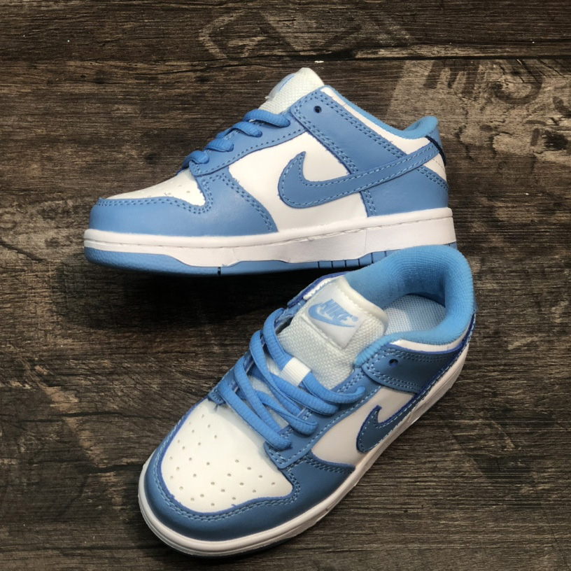Nike Dunk Low White Blue - FashionPlug