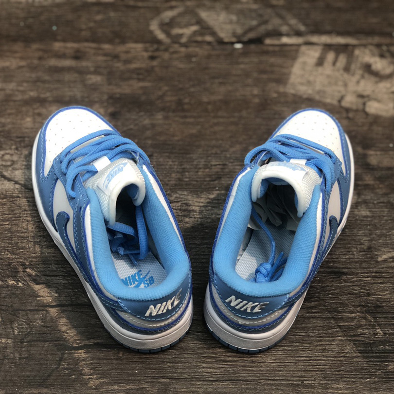 Nike Dunk Low White Blue - FashionPlug